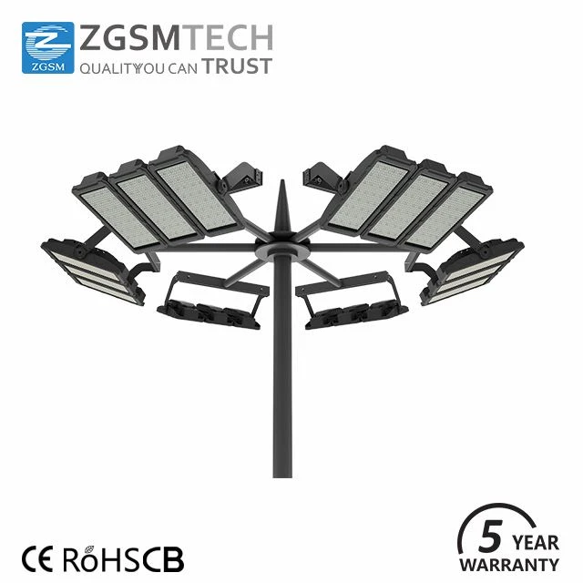 Projekt osvětlení vysokého stožáru ZGSM LED v Malajsii